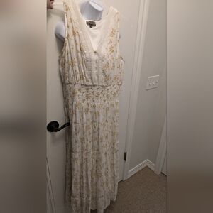 Boho Summer Maxi Dress Size XL